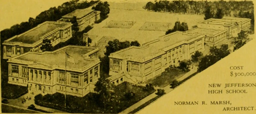 An illustration from The Architect & engineer of California and the Pacific Coast, 1905, leaf 408