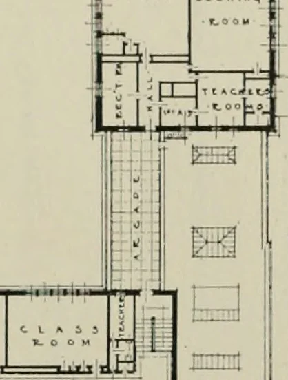 An illustration from The Architect & engineer of California and the Pacific Coast, 1905, leaf 428