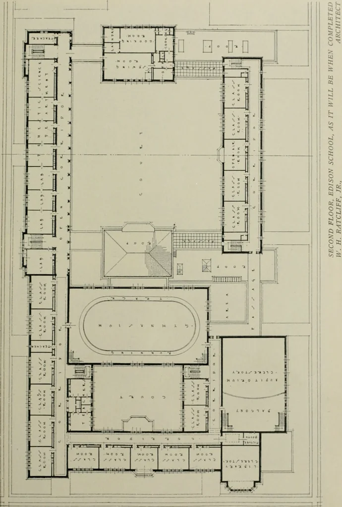 An illustration from The Architect & engineer of California and the Pacific Coast, 1905, leaf 430