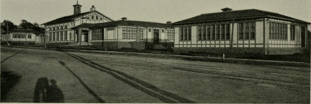 An illustration from The Architect & engineer of California and the Pacific Coast, 1905, leaf 445