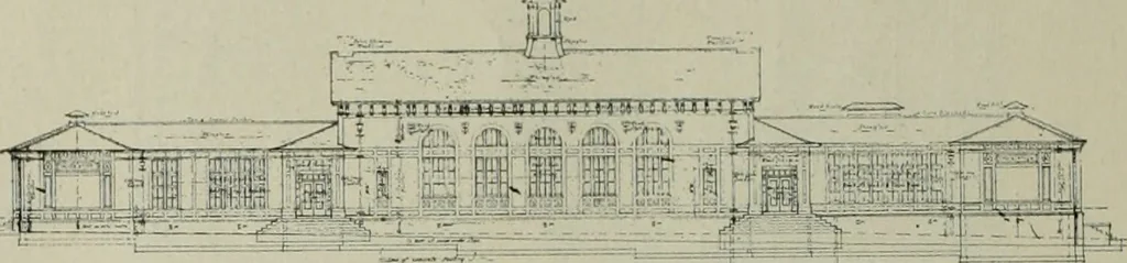 An illustration from The Architect & engineer of California and the Pacific Coast, 1905, leaf 447