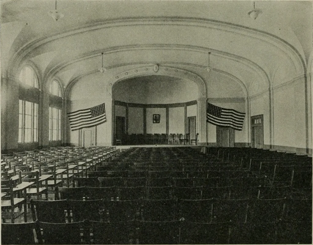 An illustration from The Architect & engineer of California and the Pacific Coast, 1905, leaf 447