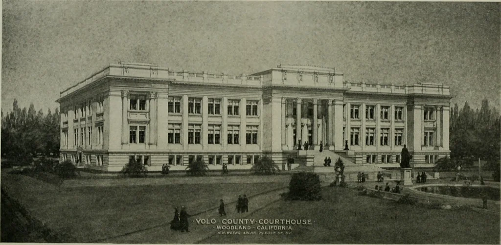 An illustration from The Architect & engineer of California and the Pacific Coast, 1905, leaf 449