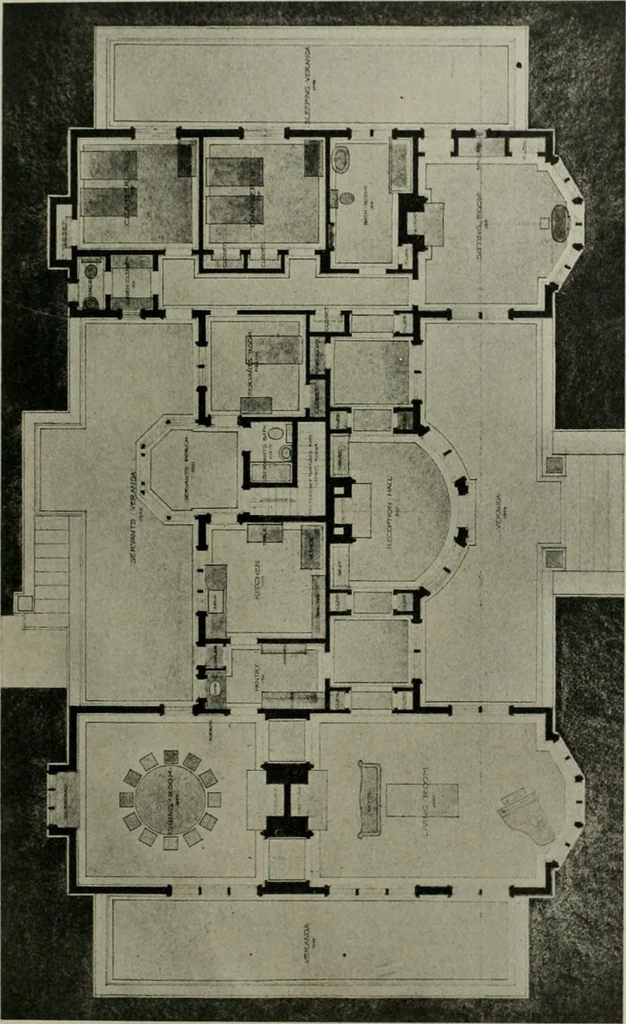 An illustration from The Architect & engineer of California and the Pacific Coast, 1905, leaf 468