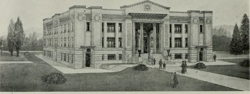 An illustration from The Architect & engineer of California and the Pacific Coast, 1905, leaf 47