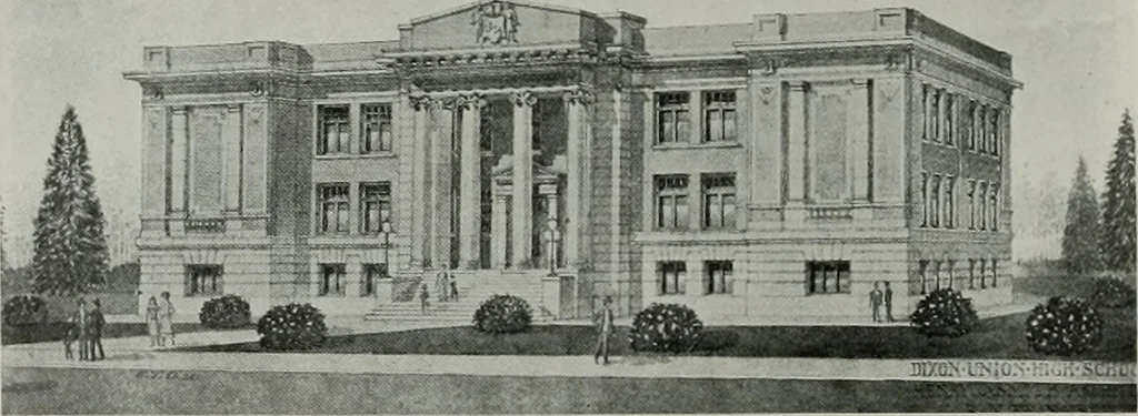 An illustration from The Architect & engineer of California and the Pacific Coast, 1905, leaf 47