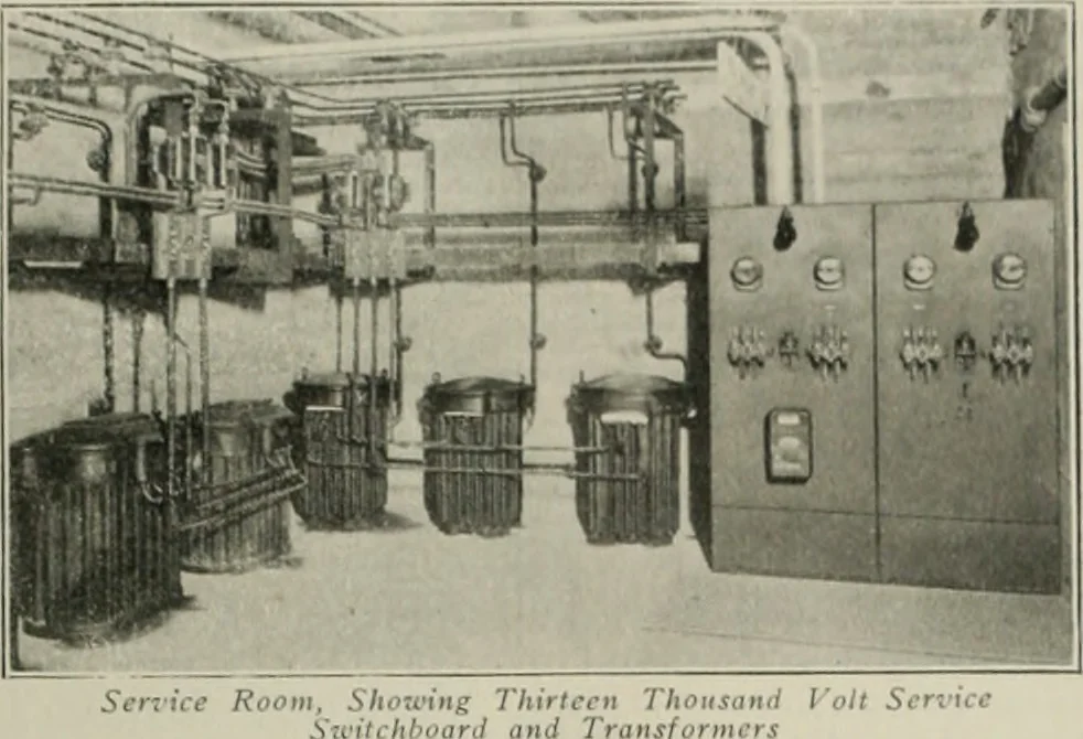 An illustration from The Architect & engineer of California and the Pacific Coast, 1905, leaf 498
