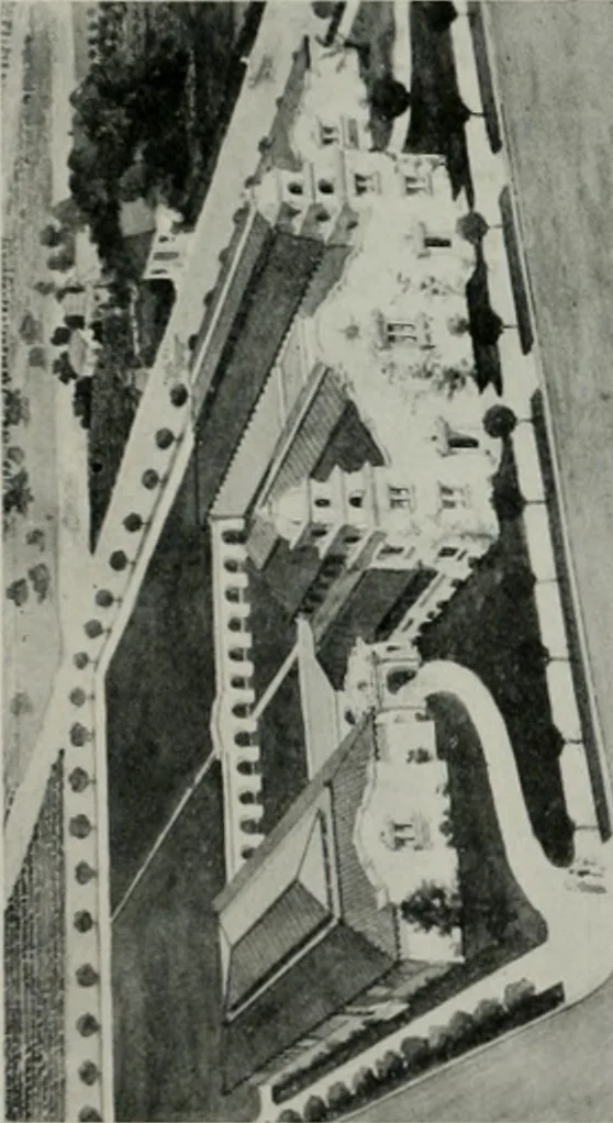 An illustration from The Architect & engineer of California and the Pacific Coast, 1905, leaf 50