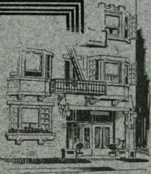 An illustration from The Architect & engineer of California and the Pacific Coast, 1905, leaf 510
