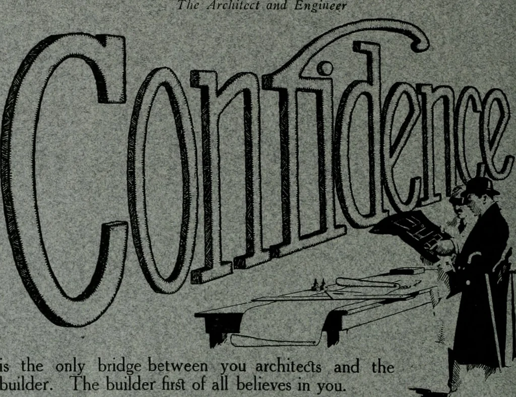 An illustration from The Architect & engineer of California and the Pacific Coast, 1905, leaf 511