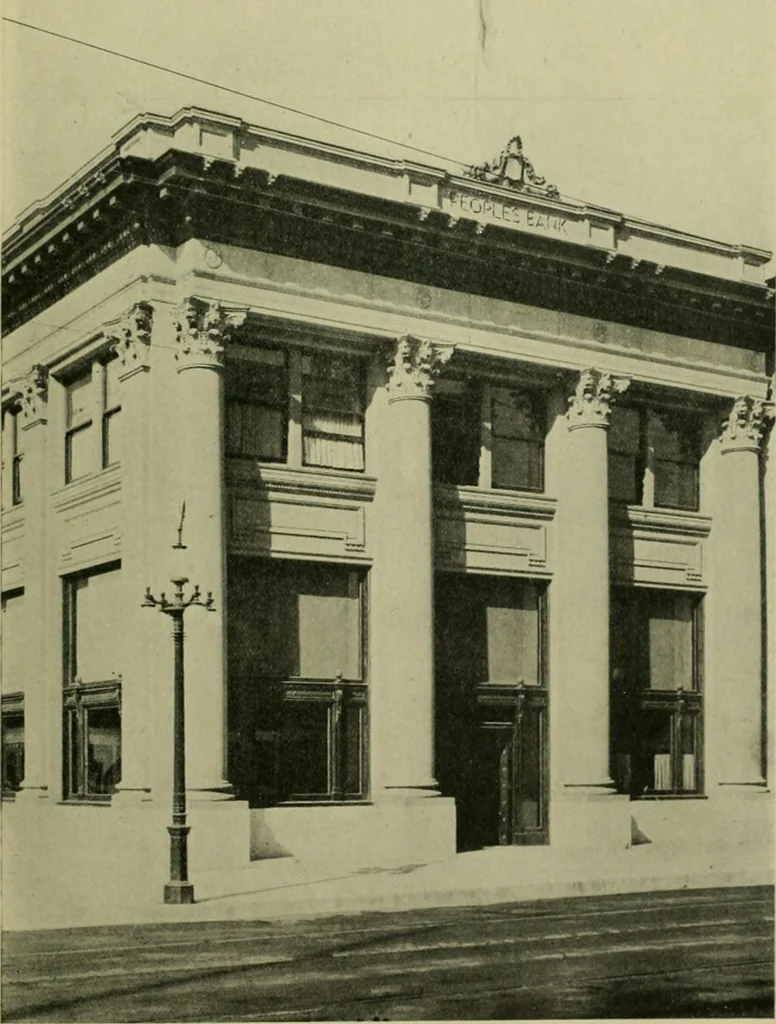An illustration from The Architect & engineer of California and the Pacific Coast, 1905, leaf 538