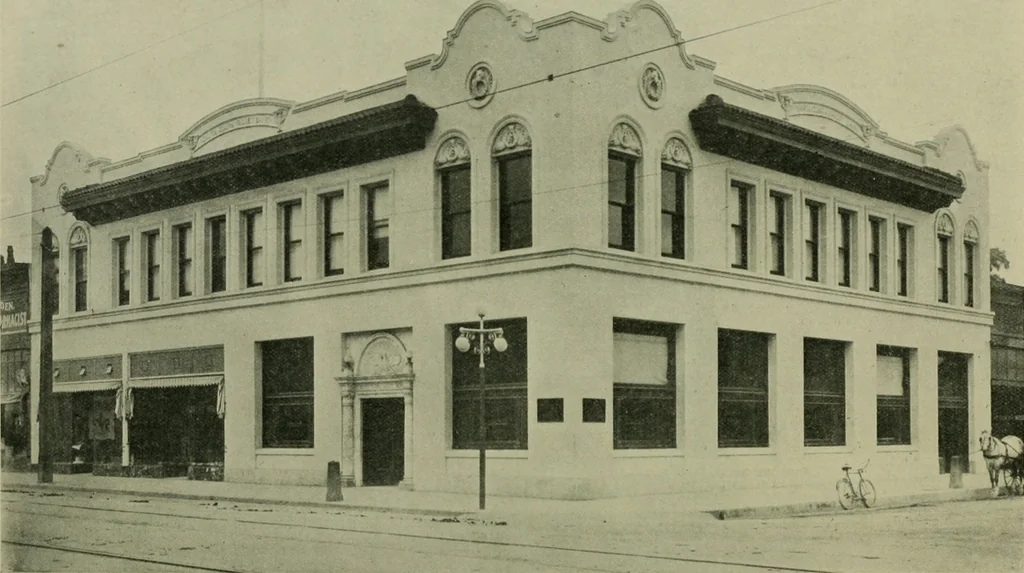 An illustration from The Architect & engineer of California and the Pacific Coast, 1905, leaf 539