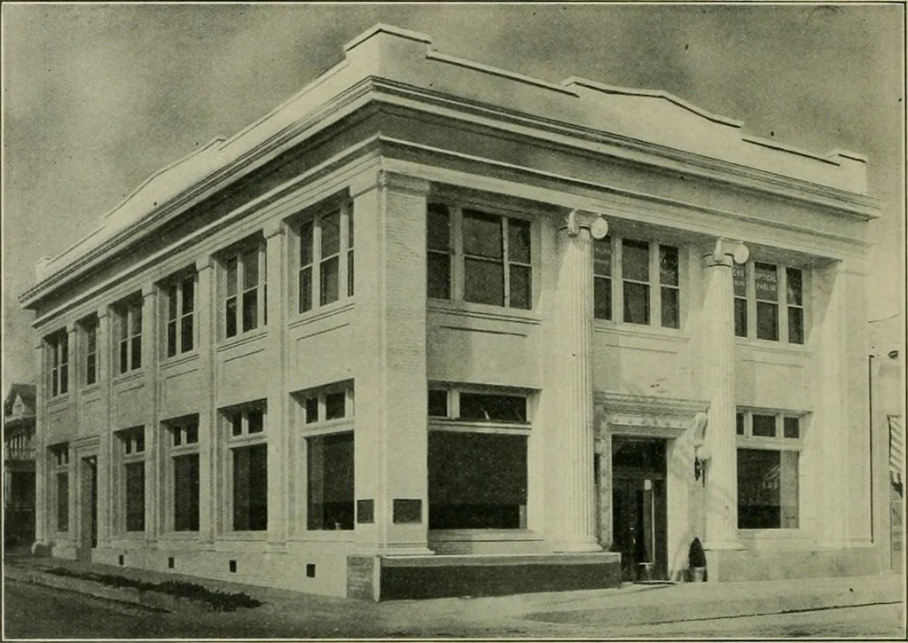 An illustration from The Architect & engineer of California and the Pacific Coast, 1905, leaf 545