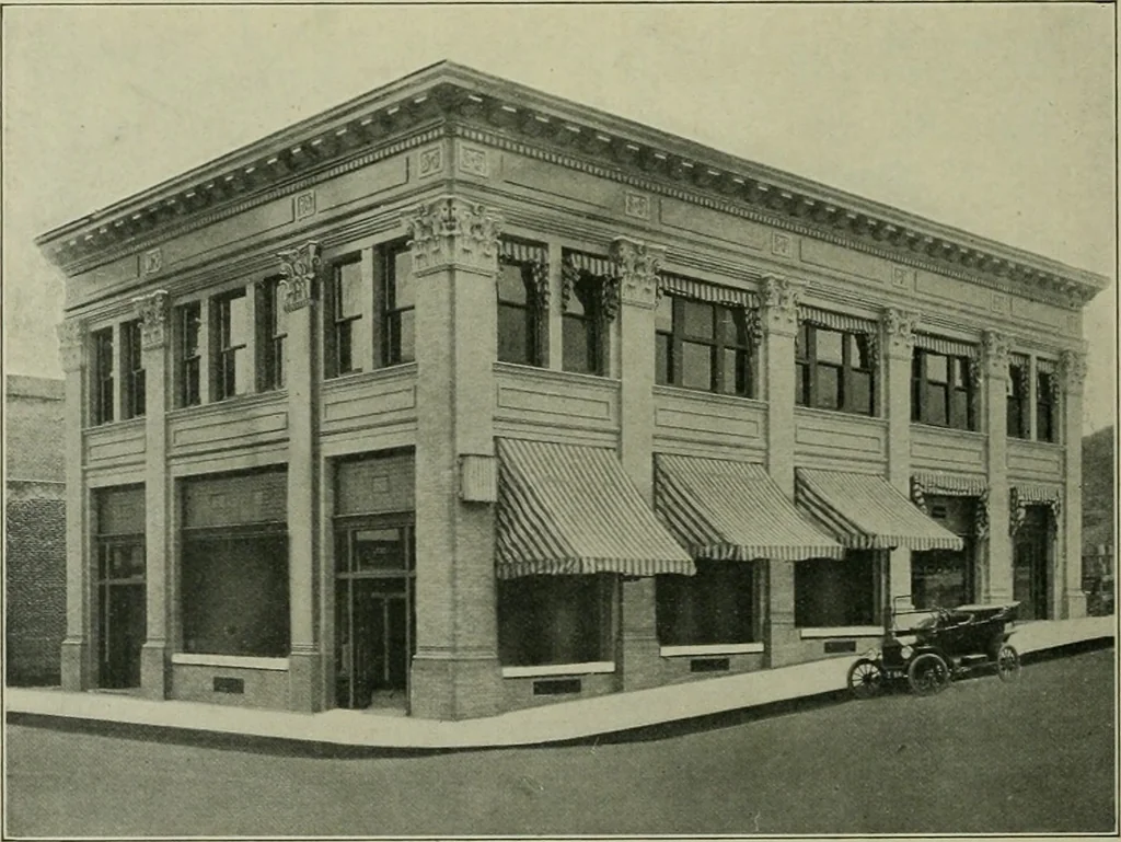 An illustration from The Architect & engineer of California and the Pacific Coast, 1905, leaf 545