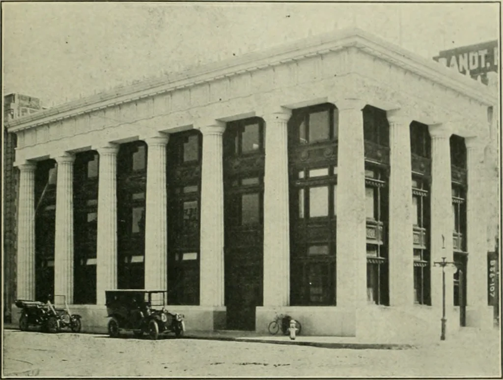An illustration from The Architect & engineer of California and the Pacific Coast, 1905, leaf 546
