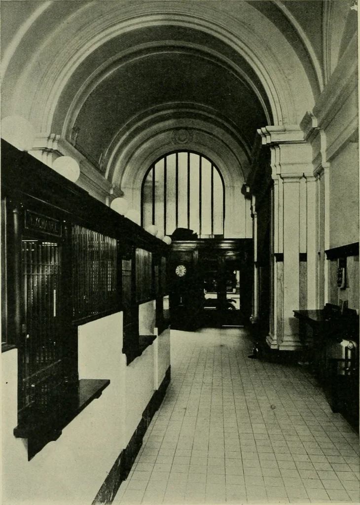 An illustration from The Architect & engineer of California and the Pacific Coast, 1905, leaf 549