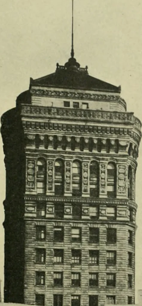 An illustration from The Architect & engineer of California and the Pacific Coast, 1905, leaf 556