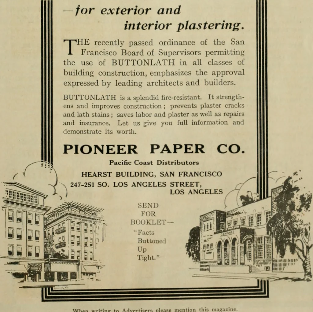 An illustration from The Architect & engineer of California and the Pacific Coast, 1905, leaf 614