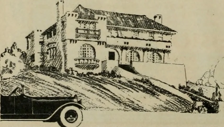 An illustration from The Architect & engineer of California and the Pacific Coast, 1905, leaf 615