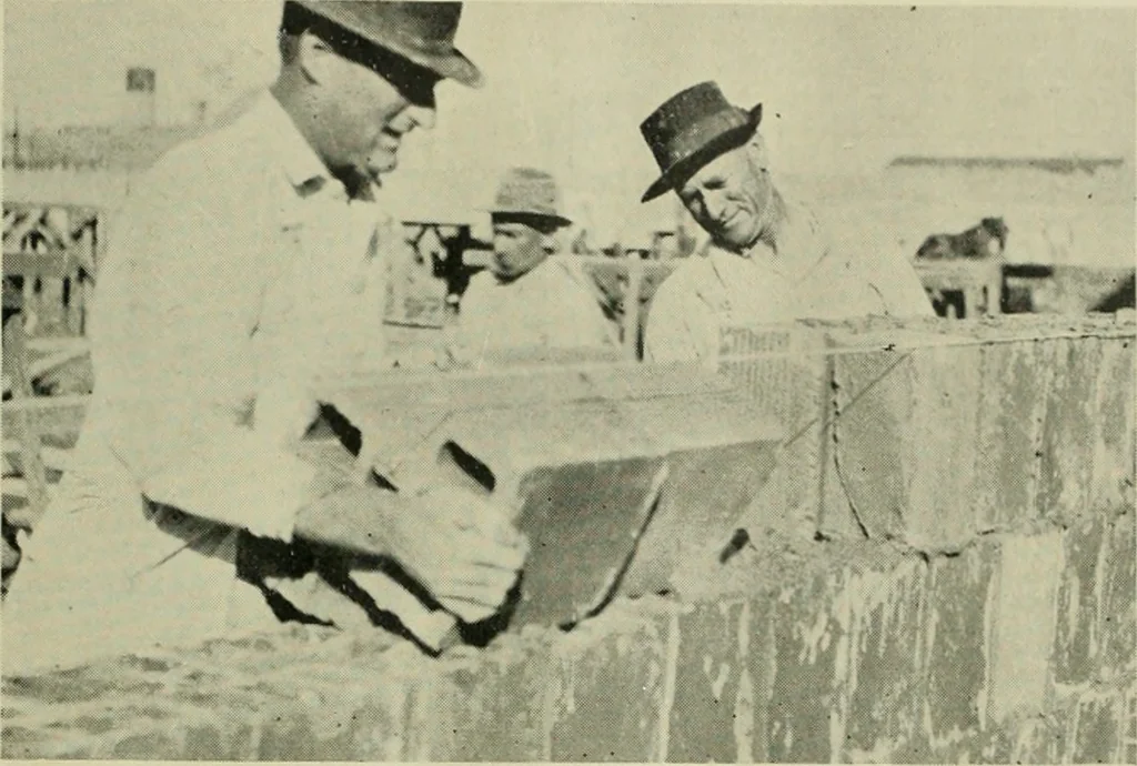 An illustration from The Architect & engineer of California and the Pacific Coast, 1905, leaf 622
