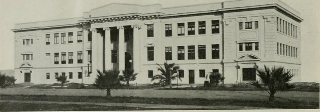 An illustration from The Architect & engineer of California and the Pacific Coast, 1905, leaf 9