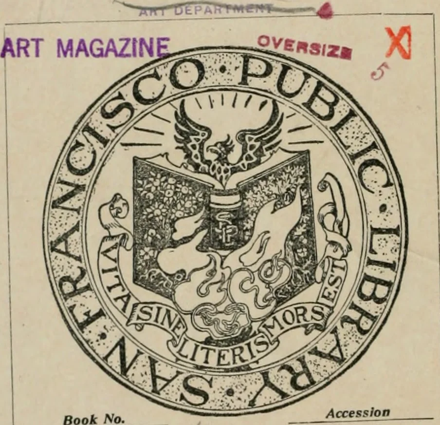 An illustration from The Architect & engineer of California and the Pacific Coast, 1905, leaf 1