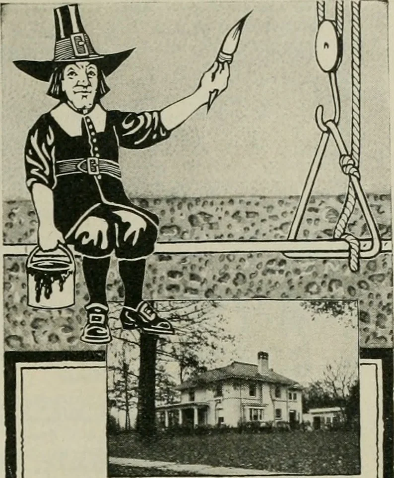 An illustration from The Architect & engineer of California and the Pacific Coast, 1905, leaf 104
