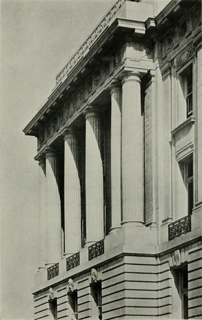 An illustration from The Architect & engineer of California and the Pacific Coast, 1905, leaf 114