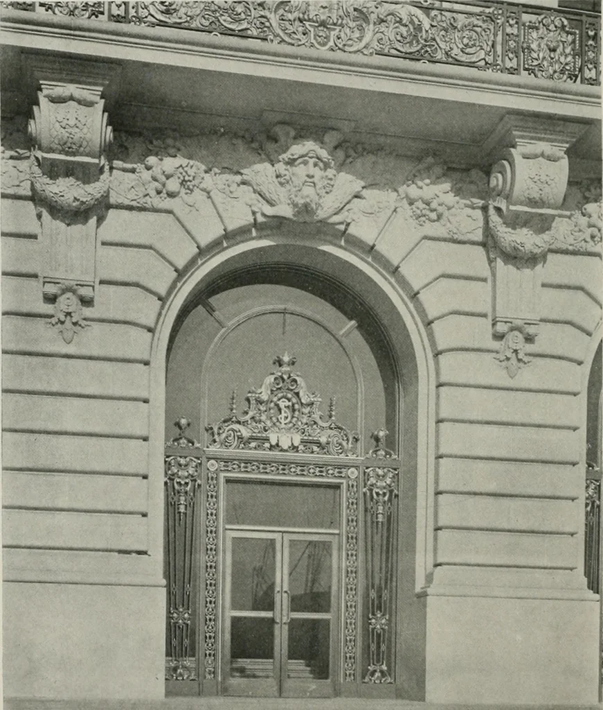 An illustration from The Architect & engineer of California and the Pacific Coast, 1905, leaf 119