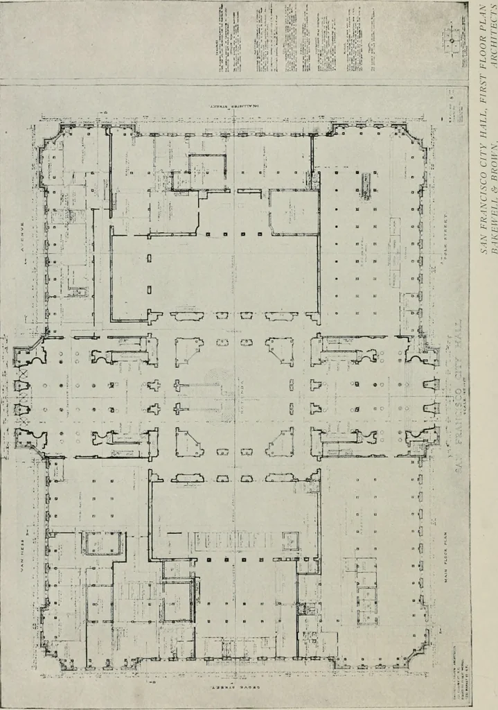 An illustration from The Architect & engineer of California and the Pacific Coast, 1905, leaf 121