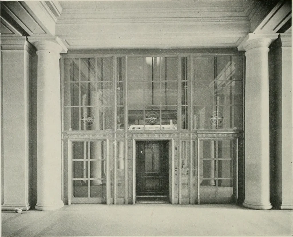 An illustration from The Architect & engineer of California and the Pacific Coast, 1905, leaf 123