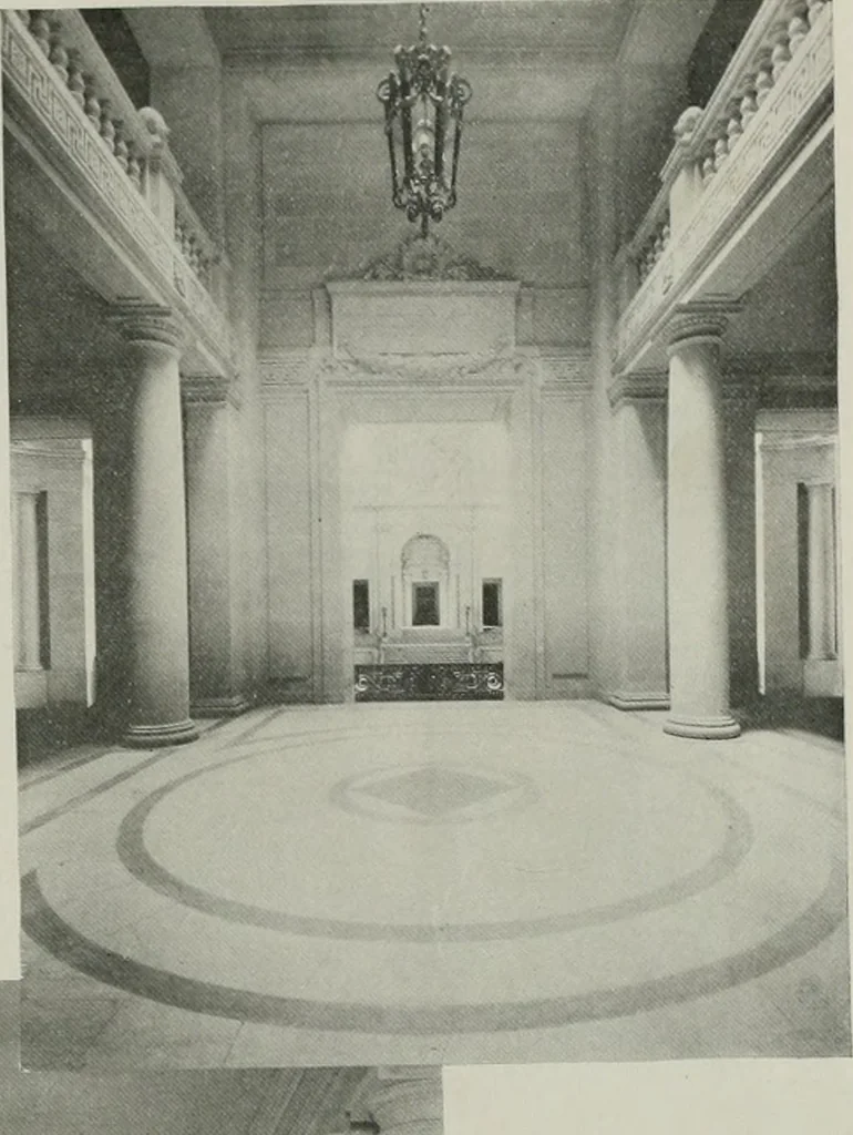 An illustration from The Architect & engineer of California and the Pacific Coast, 1905, leaf 124