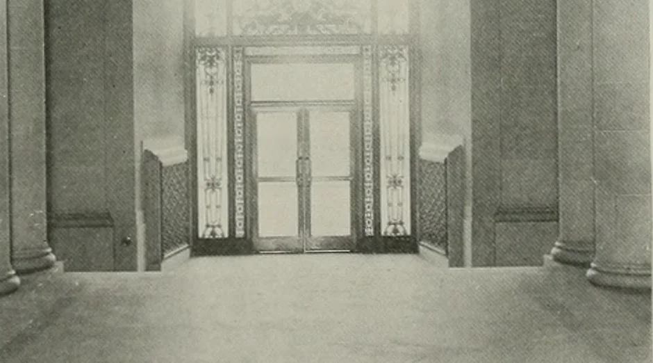 An illustration from The Architect & engineer of California and the Pacific Coast, 1905, leaf 124