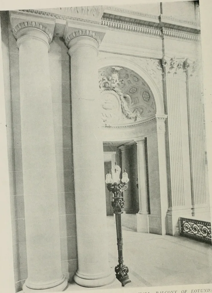An illustration from The Architect & engineer of California and the Pacific Coast, 1905, leaf 133