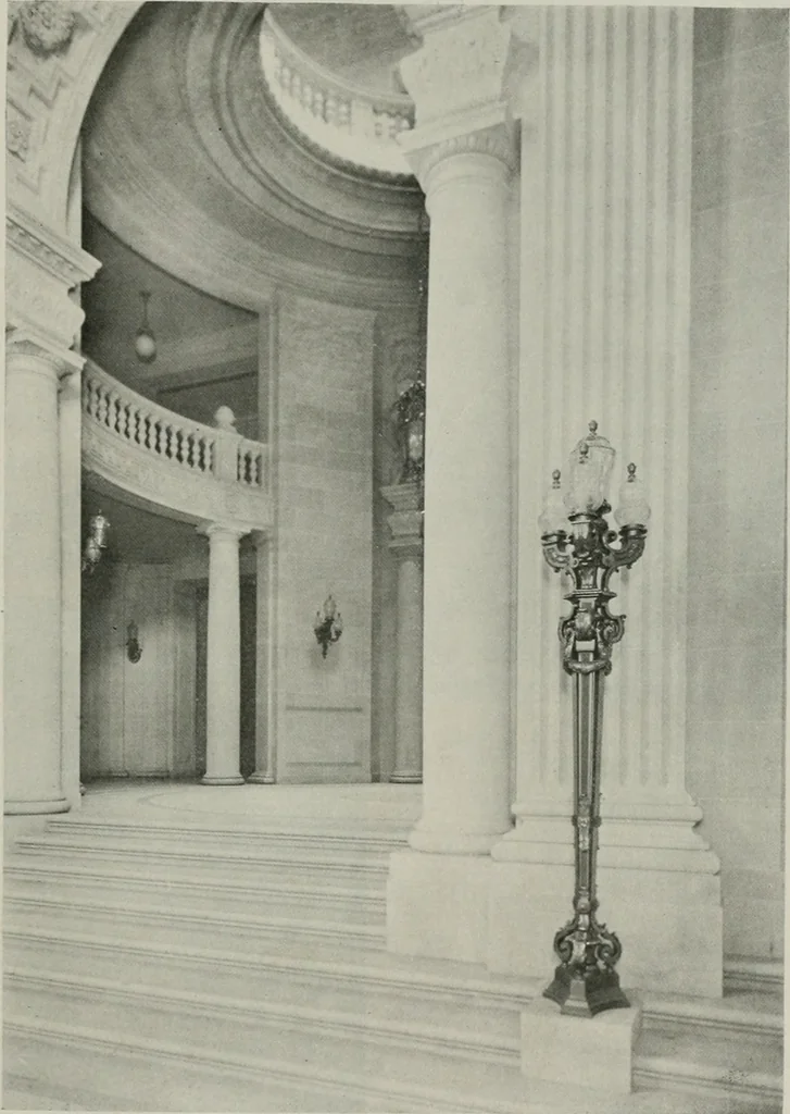 An illustration from The Architect & engineer of California and the Pacific Coast, 1905, leaf 134