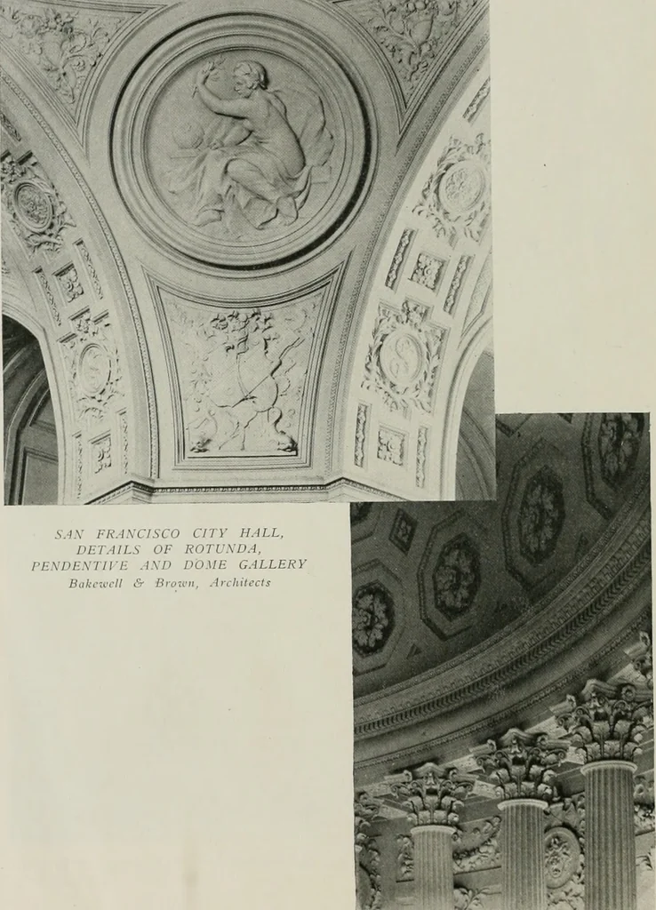 An illustration from The Architect & engineer of California and the Pacific Coast, 1905, leaf 135