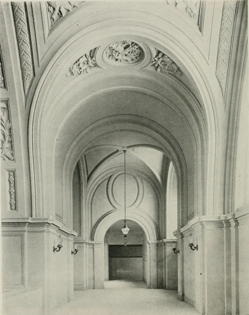 An illustration from The Architect & engineer of California and the Pacific Coast, 1905, leaf 141