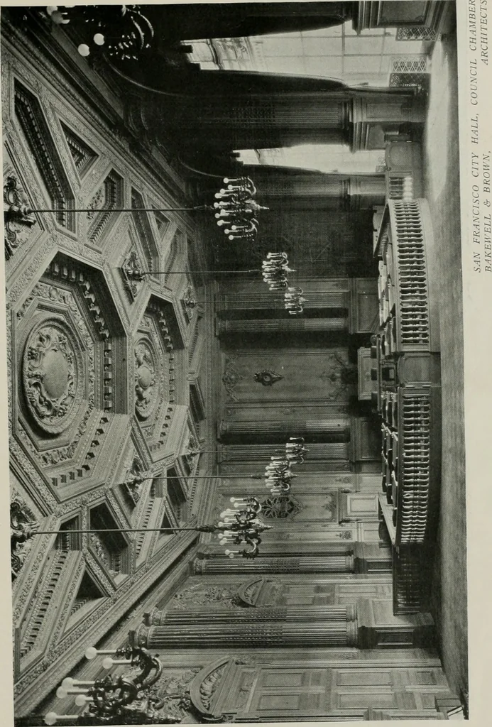 An illustration from The Architect & engineer of California and the Pacific Coast, 1905, leaf 144