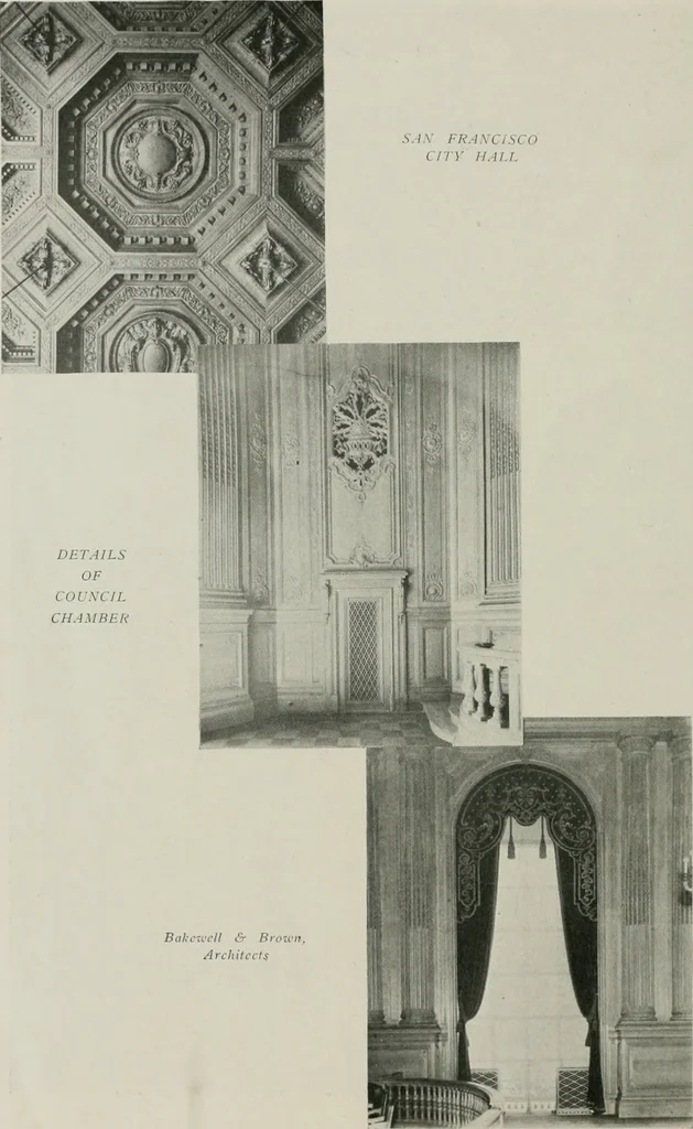 An illustration from The Architect & engineer of California and the Pacific Coast, 1905, leaf 145