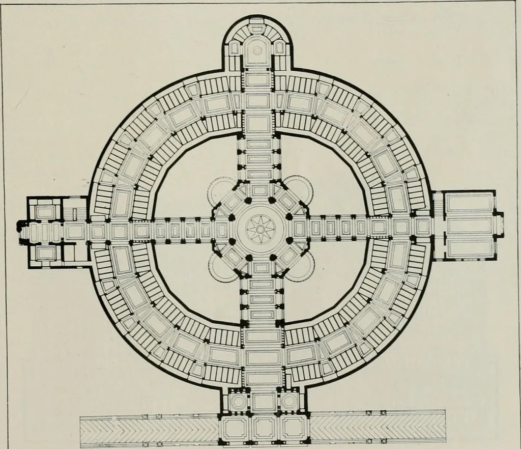 An illustration from The Architect & engineer of California and the Pacific Coast, 1905, leaf 162