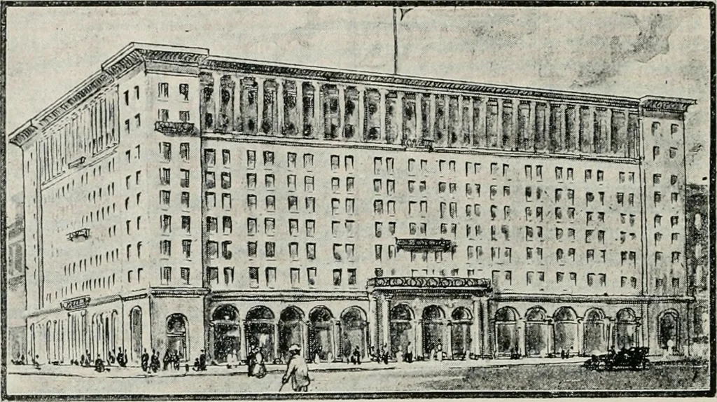 An illustration from The Architect & engineer of California and the Pacific Coast, 1905, leaf 163