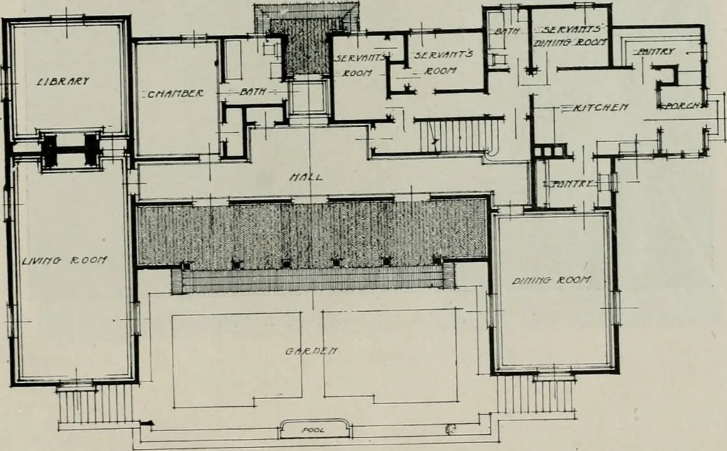 An illustration from The Architect & engineer of California and the Pacific Coast, 1905, leaf 18