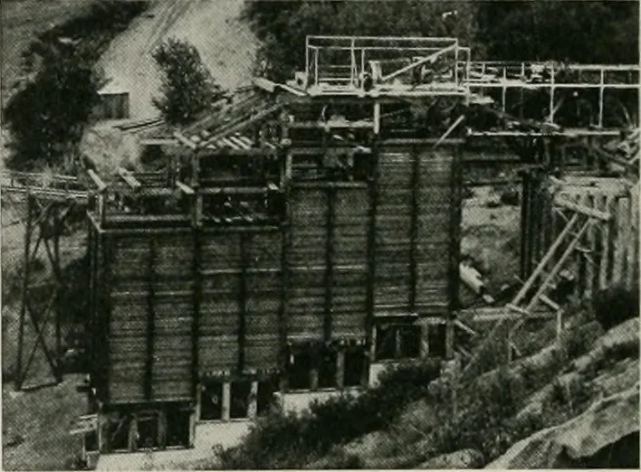 An illustration from The Architect & engineer of California and the Pacific Coast, 1905, leaf 197
