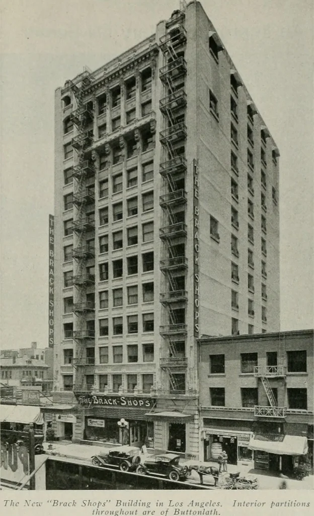 An illustration from The Architect & engineer of California and the Pacific Coast, 1905, leaf 198