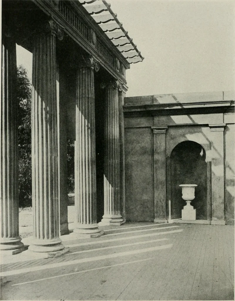 An illustration from The Architect & engineer of California and the Pacific Coast, 1905, leaf 21