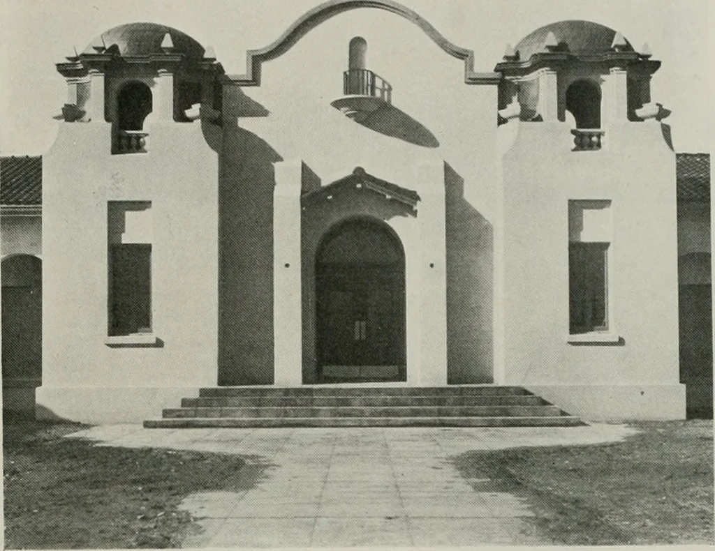 An illustration from The Architect & engineer of California and the Pacific Coast, 1905, leaf 216