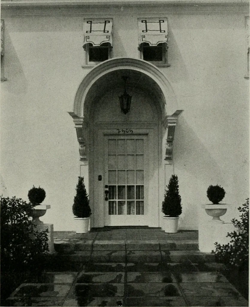 An illustration from The Architect & engineer of California and the Pacific Coast, 1905, leaf 22