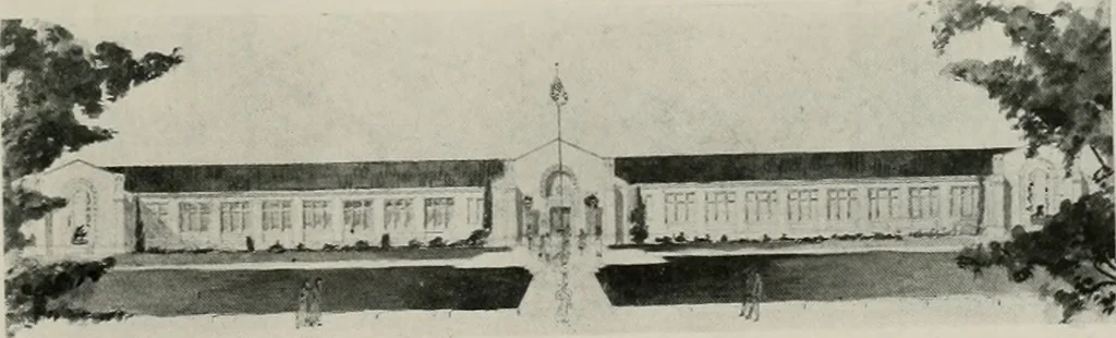 An illustration from The Architect & engineer of California and the Pacific Coast, 1905, leaf 220