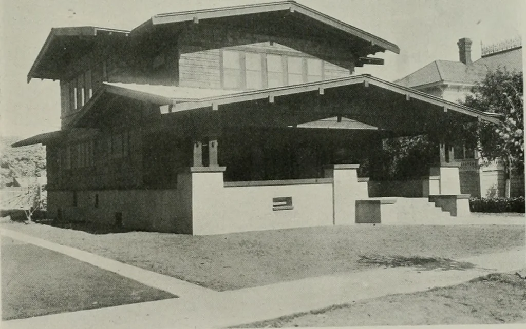 An illustration from The Architect & engineer of California and the Pacific Coast, 1905, leaf 228