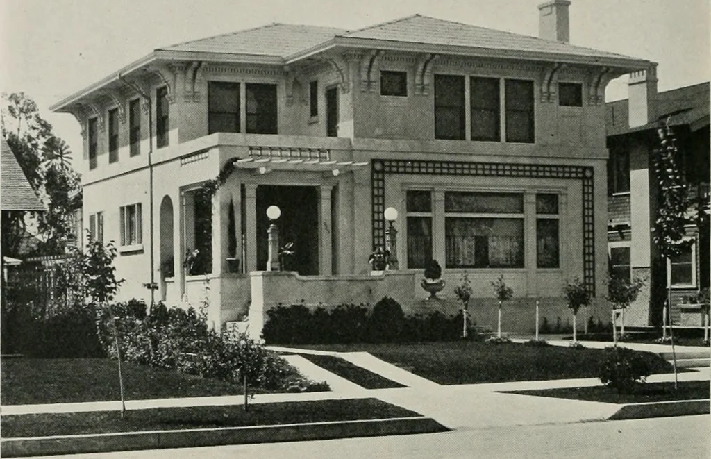 An illustration from The Architect & engineer of California and the Pacific Coast, 1905, leaf 229